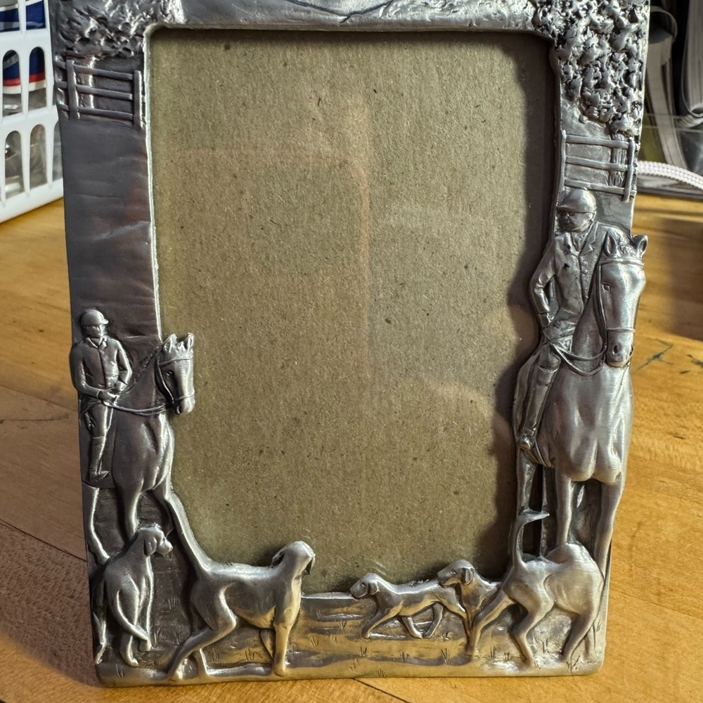 Pewter picture frame by Seagull Pewter